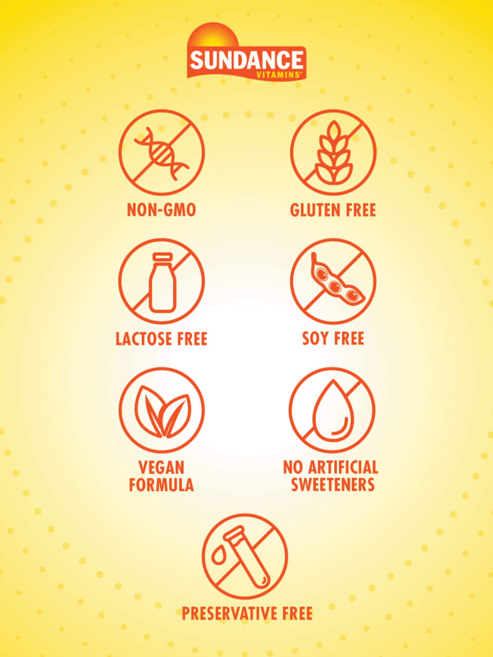 Ingredients highlight: vegan, gluten-free, non-GMO