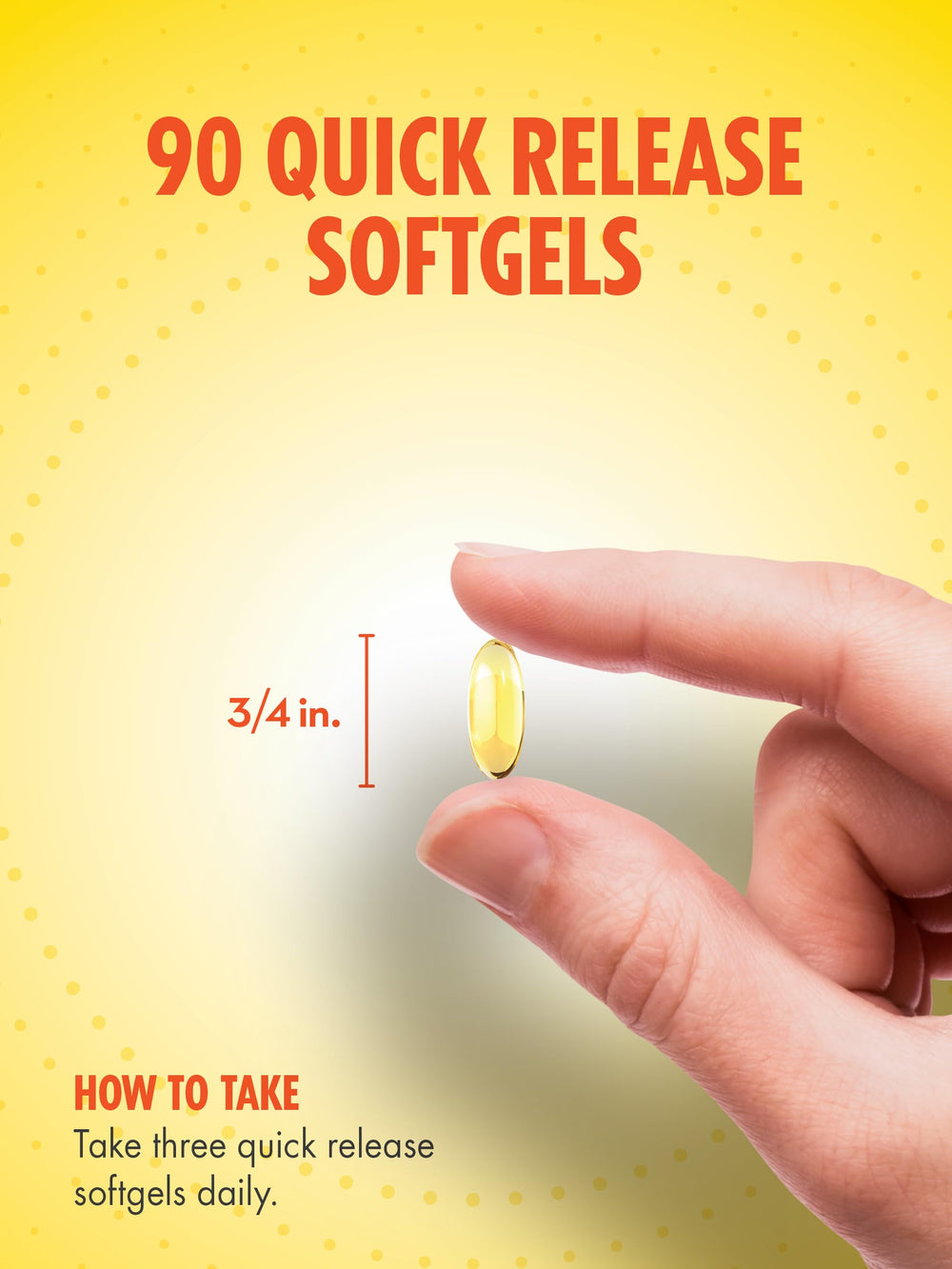 Close-up of softgel capsules from the Sundance Flaxseed Oil bottle