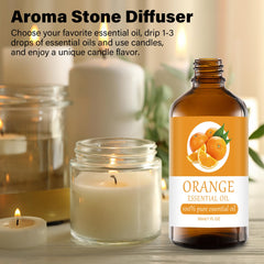 Sundee orange oil with glass dropper enables precise, controlled aroma application.