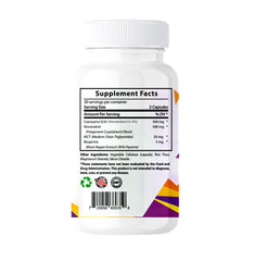 CoQ10 energy support supplement display