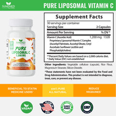 Sunflower lecithin ingredient graphic for liposomal vitamin C