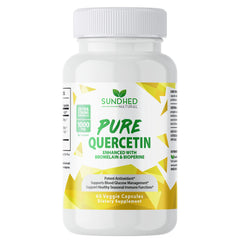 Sundhed Quercetin with Bromelain and Bioperine bottle