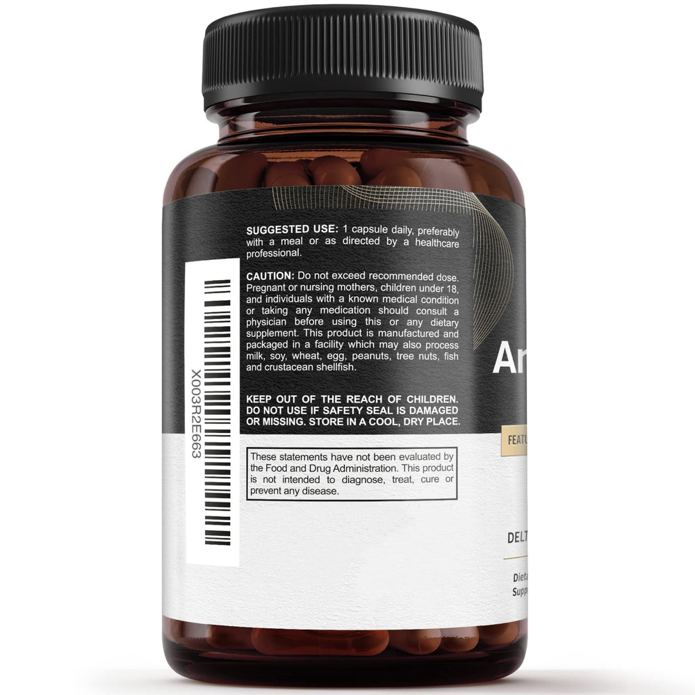 Bottle with packaging for Sunergetic tocotrienols