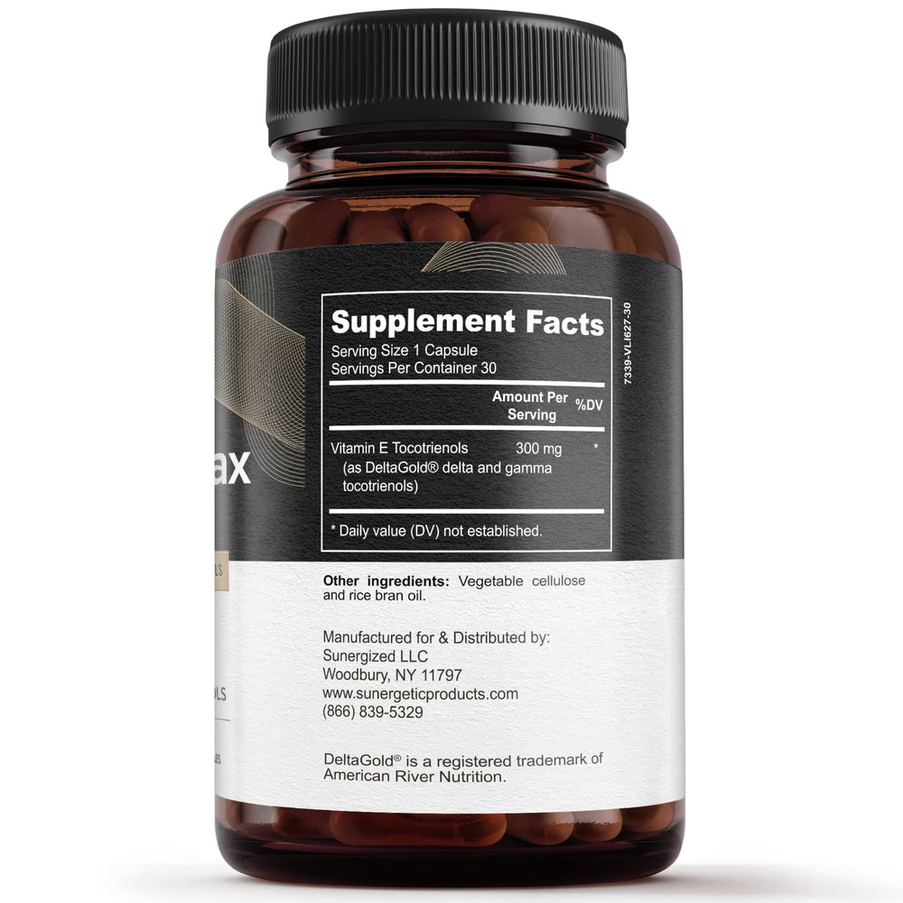 DeltaGold tocotrienols packaging graphic