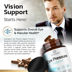 Sunergetic grape seed and botanicals scene for comprehensive ocular health