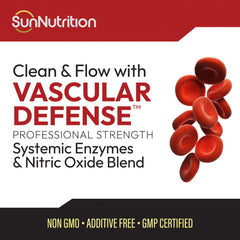 Ingredients panel of SunNutrition nattokinase supplement