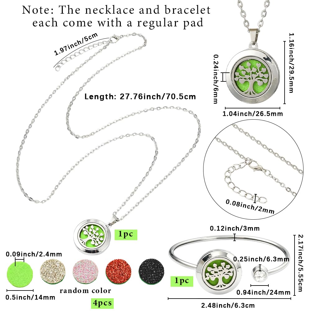 SUNNYCLUE diffuser necklace pendant detail highlights a stylish aromatherapy accessory.