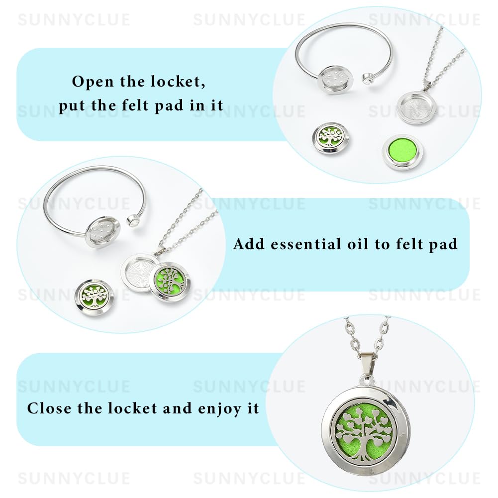 SUNNYCLUE diffuser pads refill pack ready for new scents.