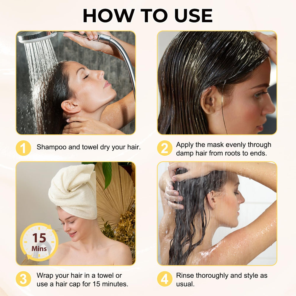 SUNOL Collagen Hair Mask on vanity scene suggests salon-like care at home.