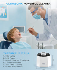 One-touch control panel for easy operation