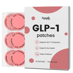 Sunrogftic GLP-1 patch applied to clean skin