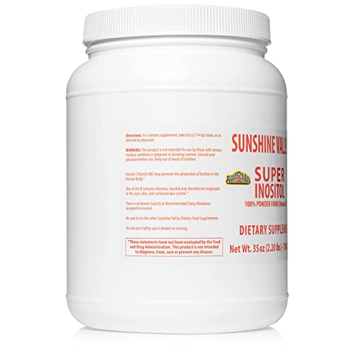 PCOS-friendly Vitamin B8 inositol supplement for ovarian health
