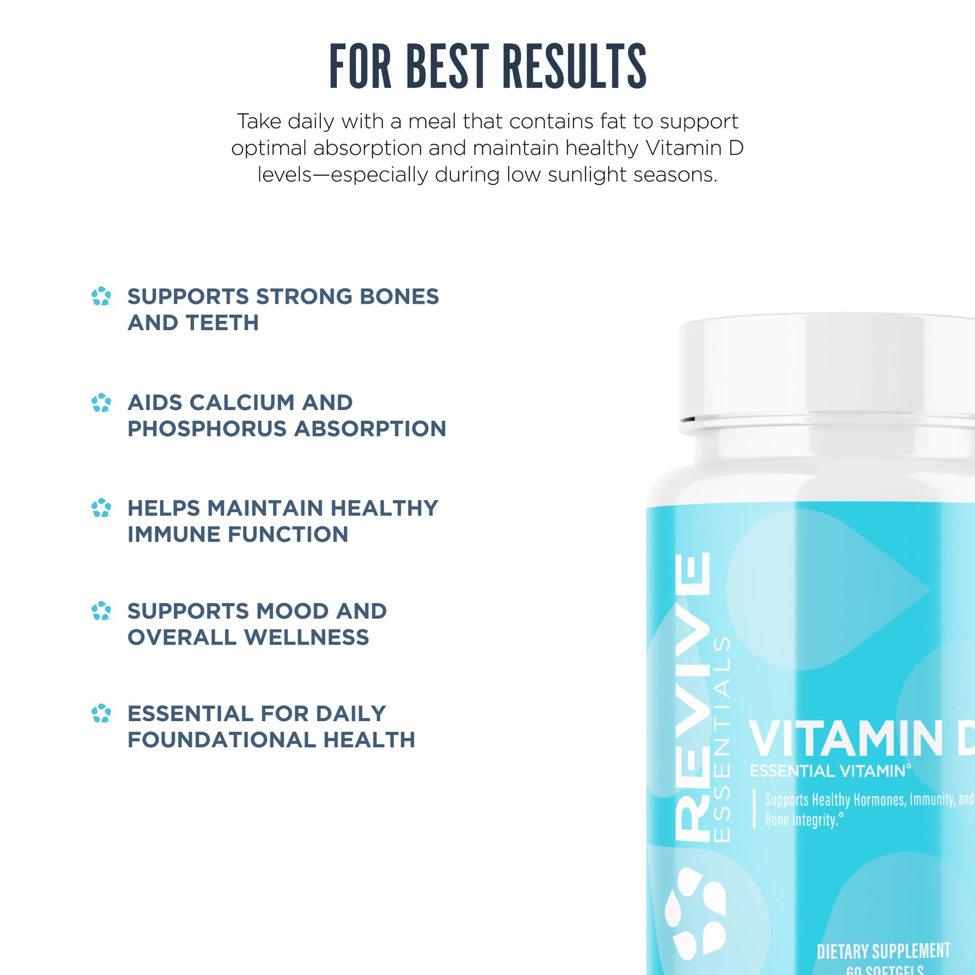 Graphic illustrating sun-powered benefits of Vitamin D3