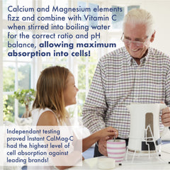 Graphic of healthy bones and teeth representing CalMag-C benefits