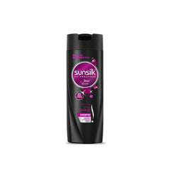 Sunsilk Stunning Black Shine bottle front showing sleek design for daily use