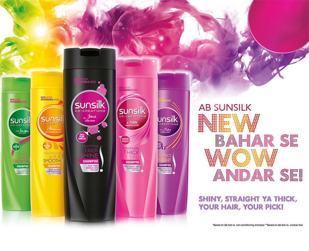 Sunsilk Stunning Black Shine travel 80ml bottle ideal for on the go