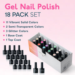 SUNUV color display image showcasing all 16 shades for easy planning.