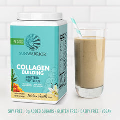 Nutrition facts for Sunwarrior Collagen Builder Powder