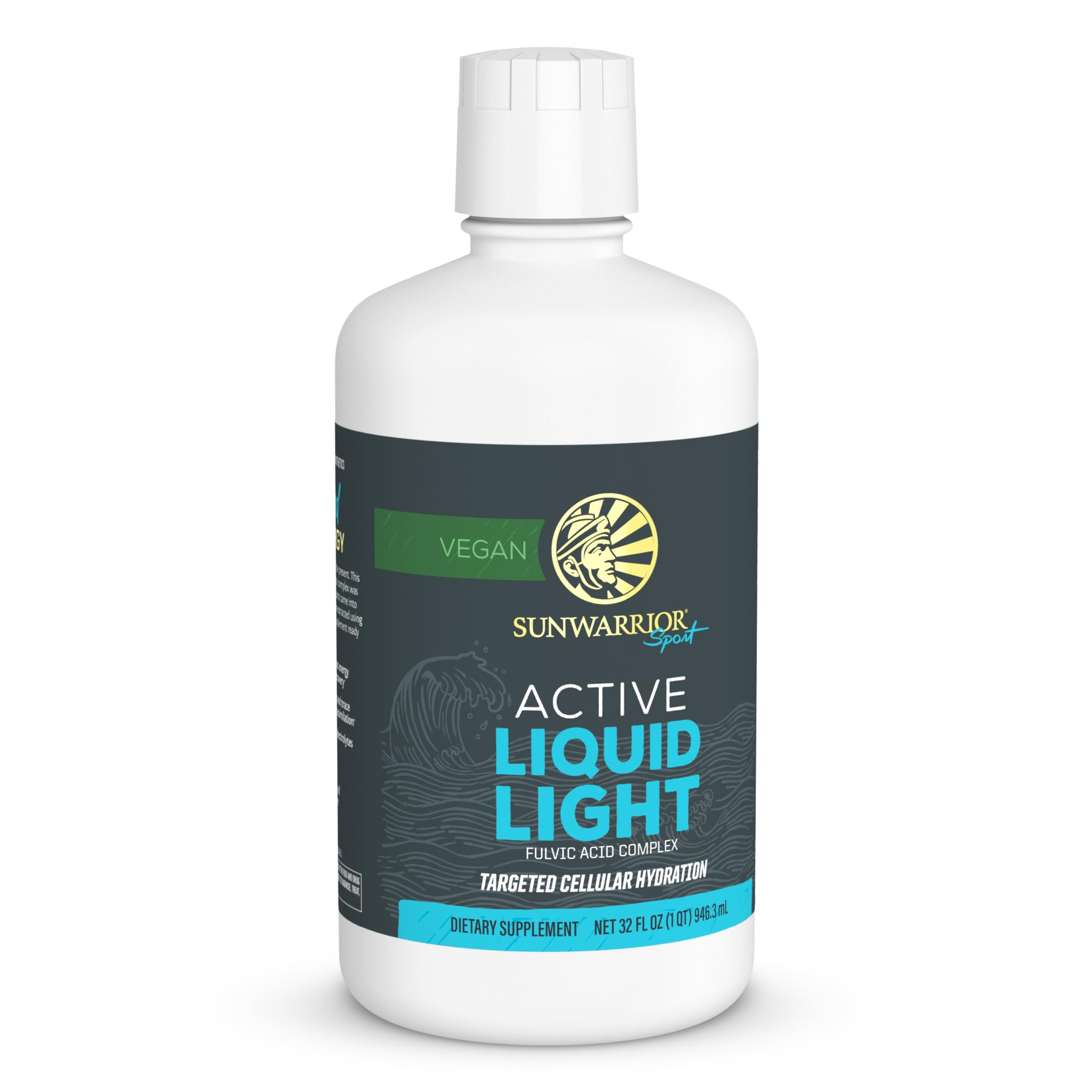 Sunwarrior Liquid Light Fulvic Acid Drops 32 oz bottle