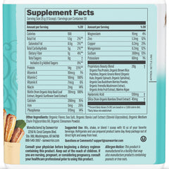 Sunwarrior vegan collagen powder churro scoop showing convenient daily serving
