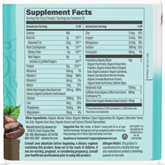Sunwarrior vegan collagen powder shake demonstrates easy mixing and protein boost.