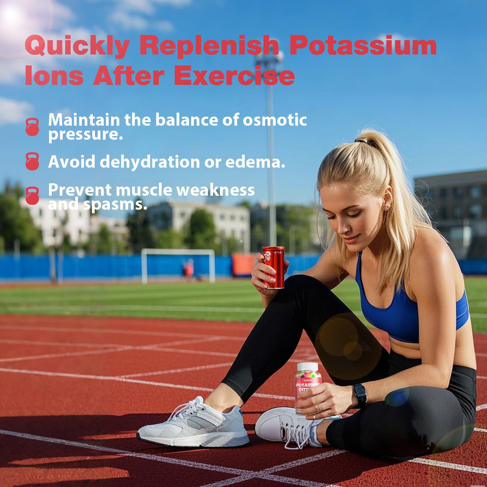 Ingredient blend of potassium, magnesium, and zinc