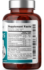 Buffered calcium ascorbate and minerals in the formula