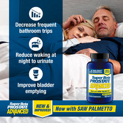 Ingredient label highlighting beta-sitosterol and saw palmetto
