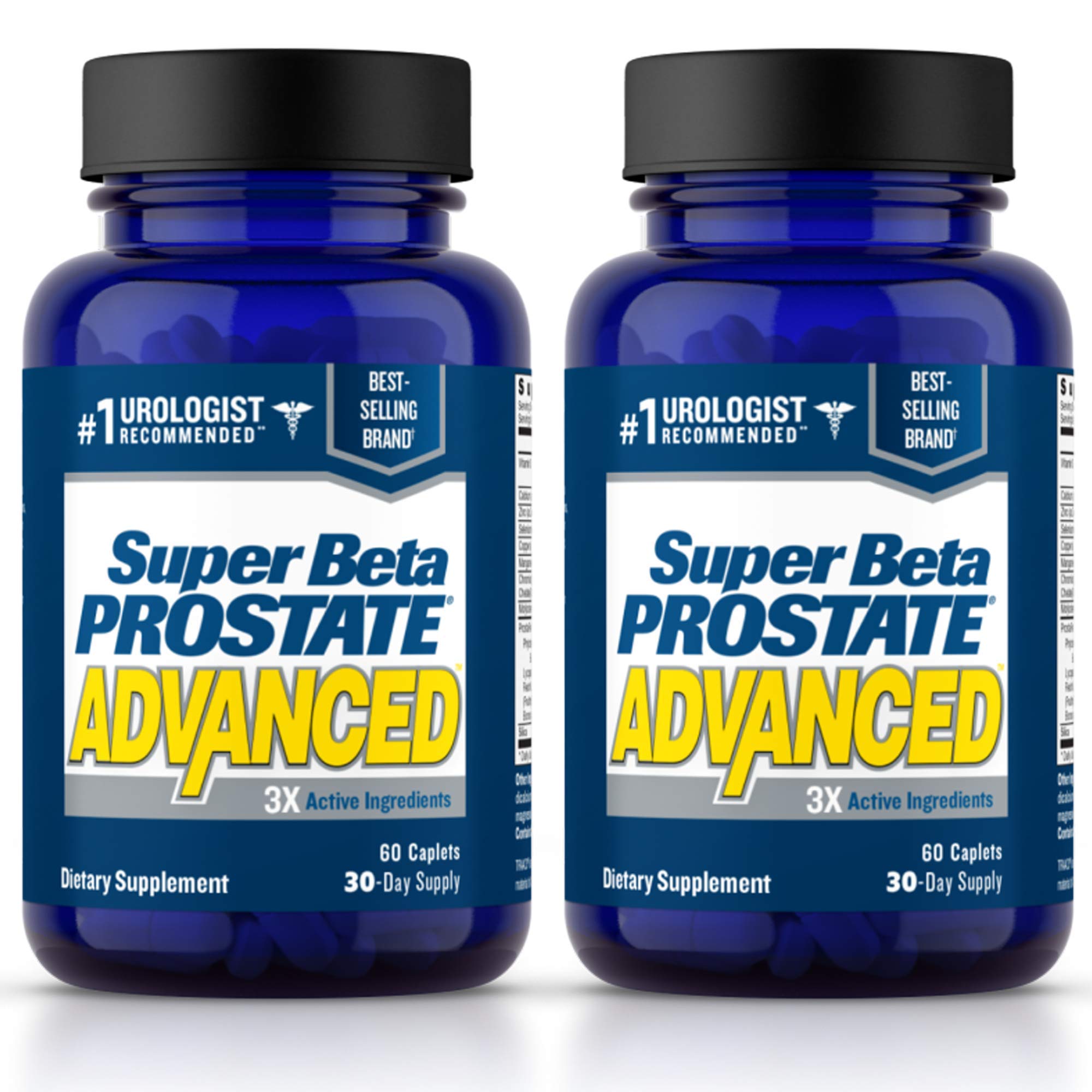 Front view of Super Beta Prostate Advanced bottle