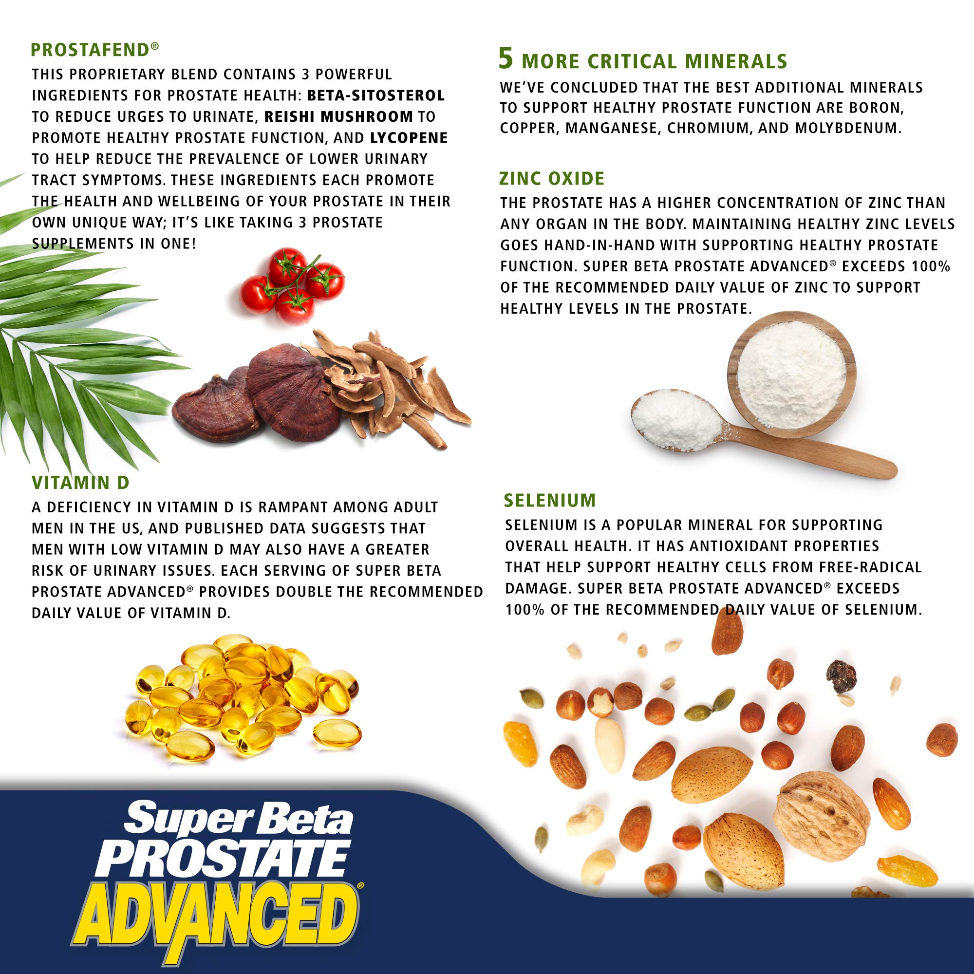 Close-up of the chewable tablets from SUPER BETA PROSTATE Advanced