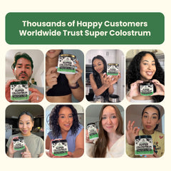 Smoothie with added Super Colostrum Powder