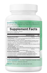 Lactobacillus and Bifidobacterium probiotic strains illustration