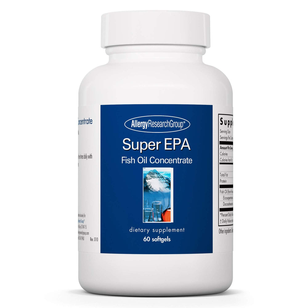 Allergy Research Group Super EPA bottle front label