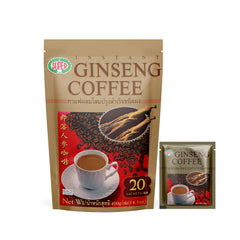 Packshot of SUPER Ginseng Coffee 400g with 20 single-serving sticks