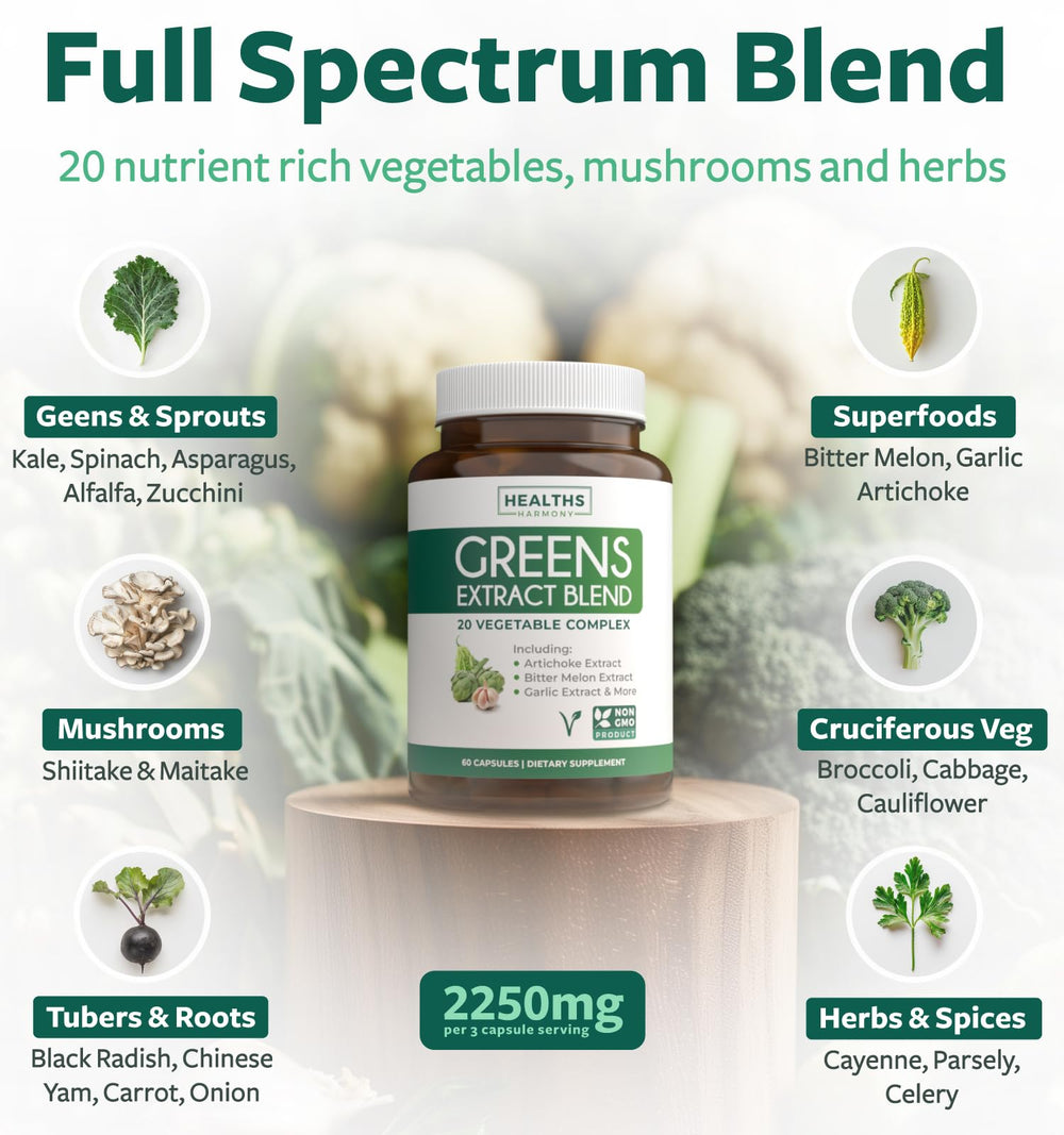 Roots ingredient in Super Greens Antioxidants 2250mg image