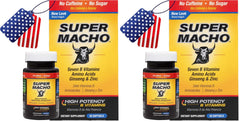 Front view of Super Macho bottle