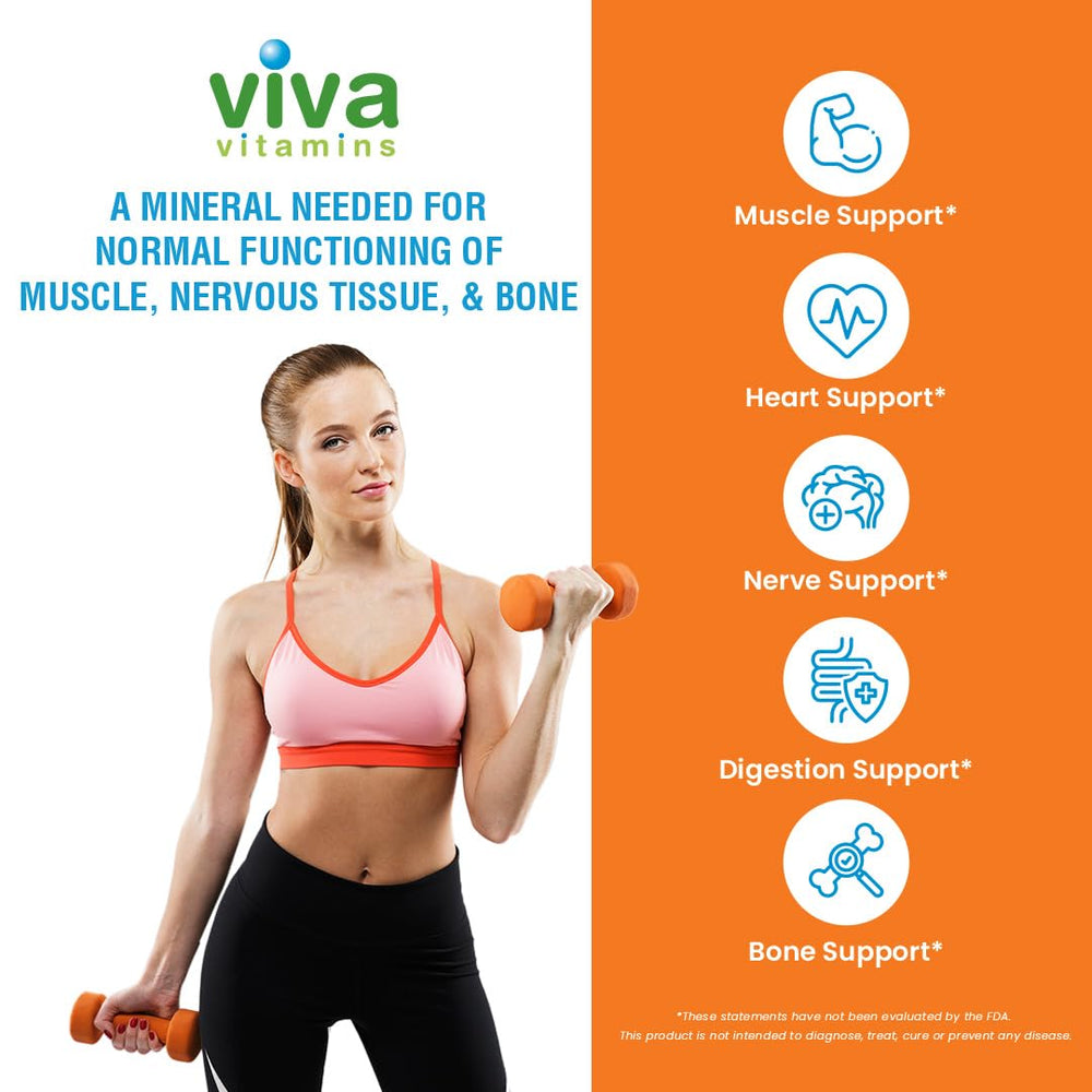 Graphic illustrating the five forms of magnesium in the supplement