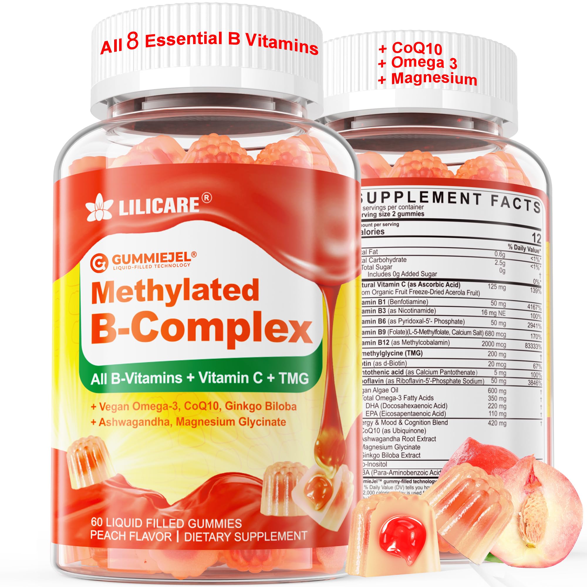 Hero image of Super Methylated B Complex Gummies