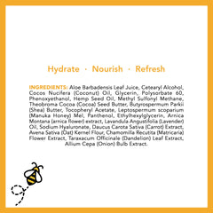 Super Natural Goods Manuka Honey Cream Applied—skin feels softer after application.