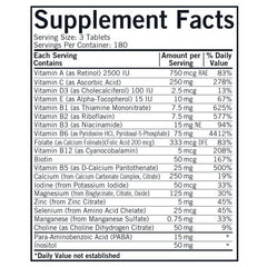 Kirkman Super Nu-Thera Extra P5P bottle label