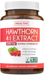 Hero image of Super Potent Hawthorn Berry Extract Capsules bottle