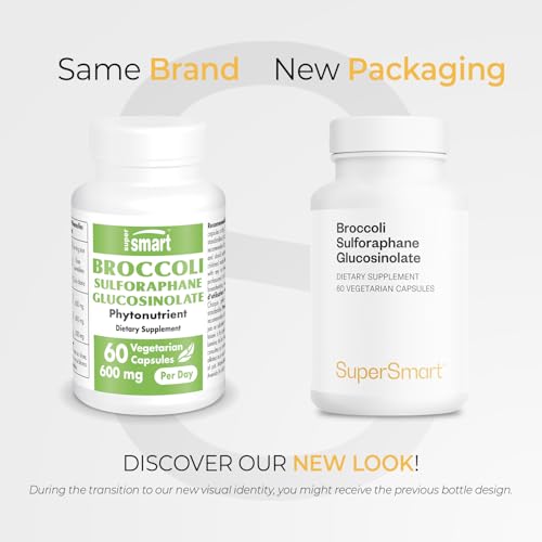 Broccoli extract capsules close-up