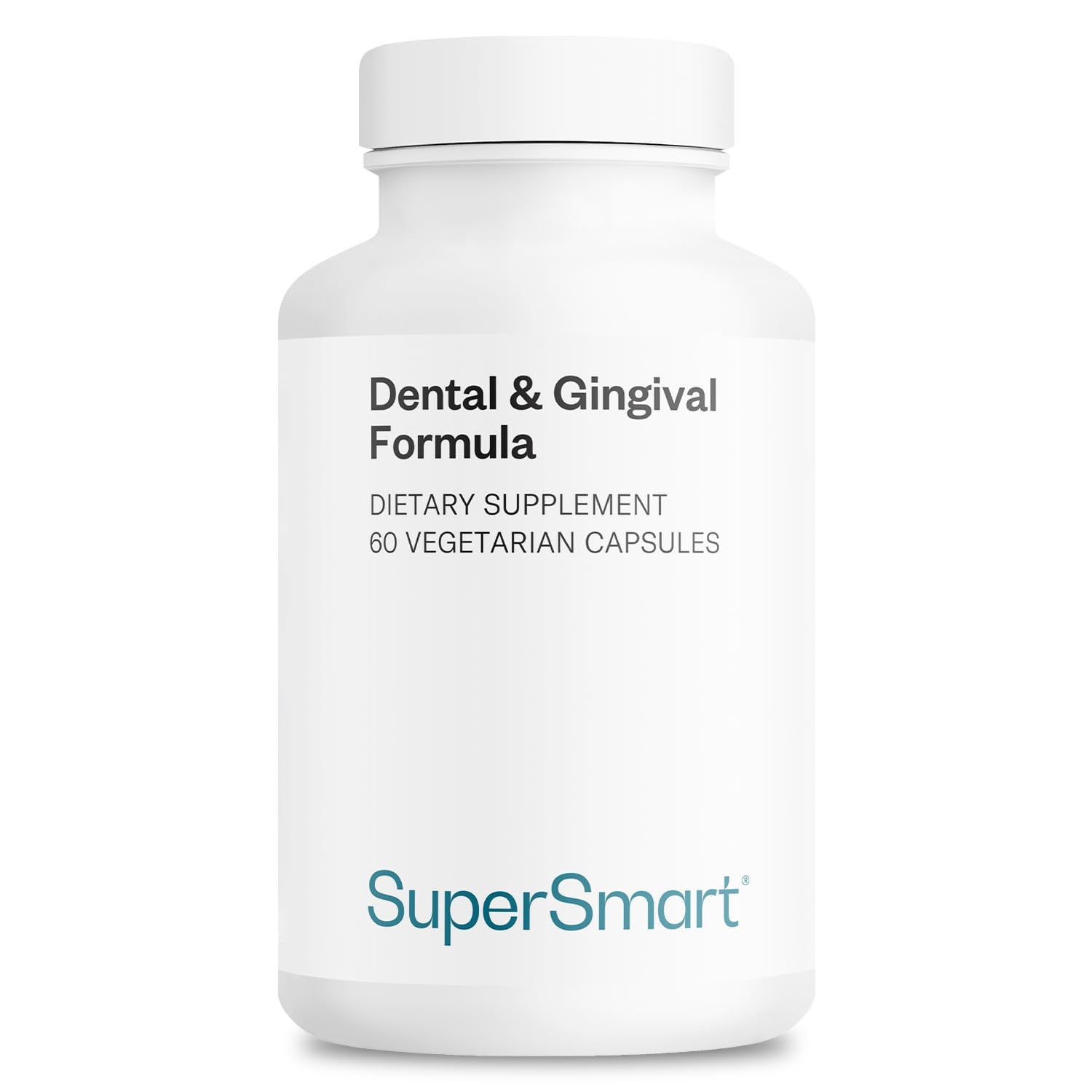 Bottle of SuperSmart Dental & Gingival Formula with TEES-10