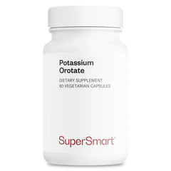 Front label of SuperSmart Potassium Orotate bottle