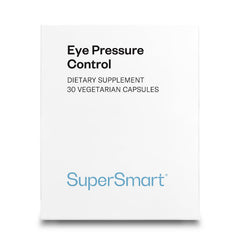 Bottle of SuperSmart Eye Pressure Control supplement