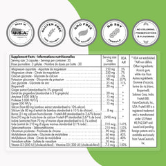 Illustration of minerals and essential nutrients for SuperSmart complex