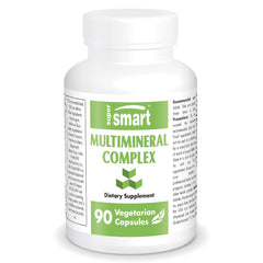 Bottle of SuperSmart Multimineral Complex with 90 vegetarian capsules