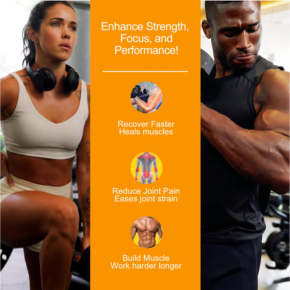 Athletes using creatine gummies during a workout