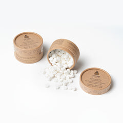 Fresh spearmint breath after using SuperBee Dentos toothpaste tablets