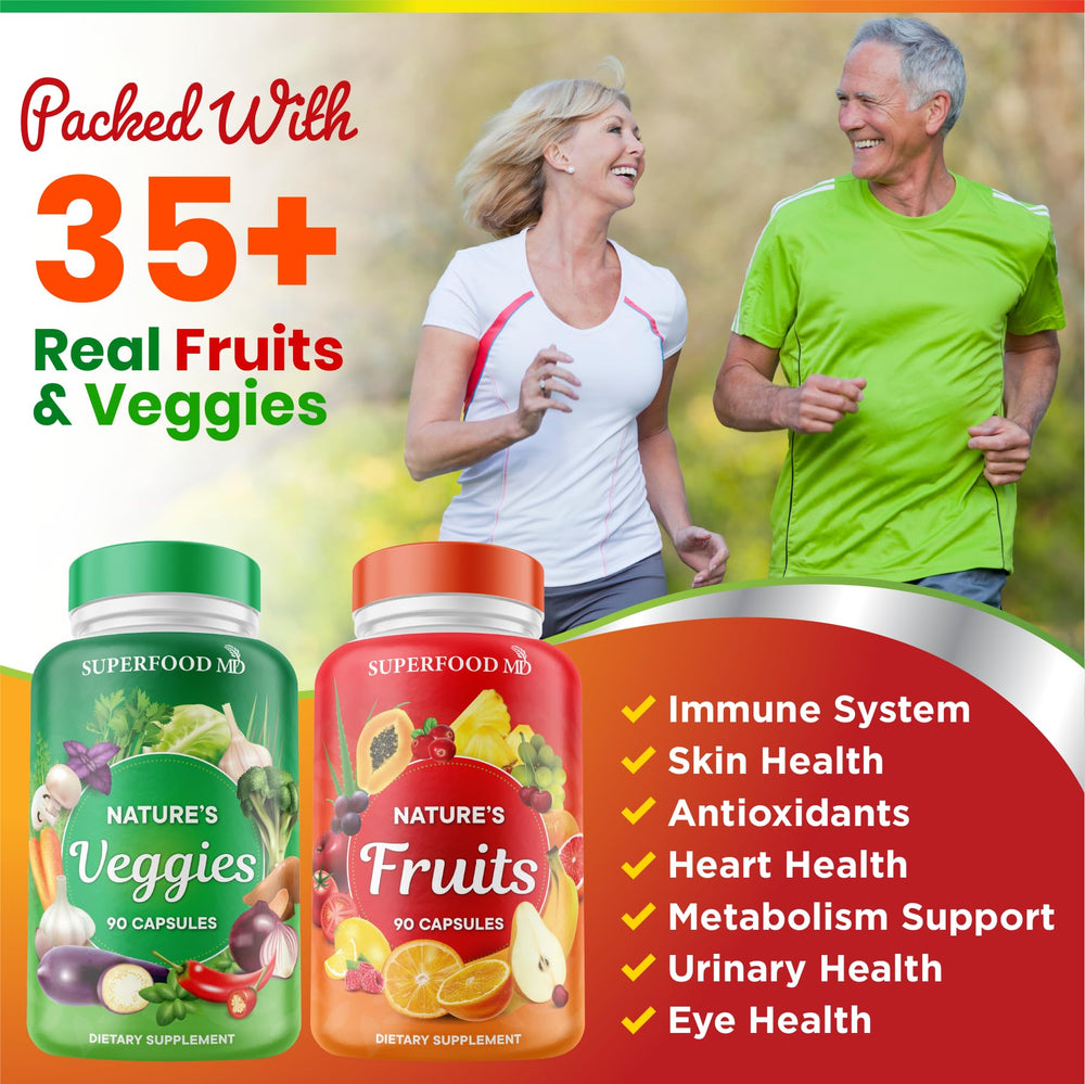 Aloe Vera with a variety of fruits representing ingredients